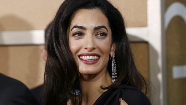 
Amal Clooney, vợ của nam tài tử George Clooney.
