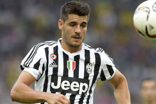 Tiền đạo: Alvaro Morata (Juventus, 1992).