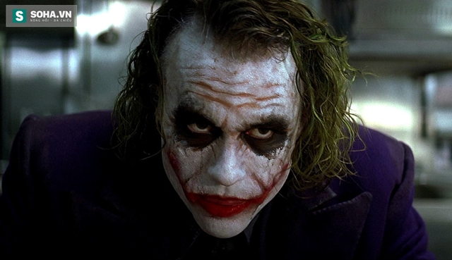 
Vai Joker của The Dark Knight được Heath Ledger quá nhập tâm dẫn đến trầm cảm.
