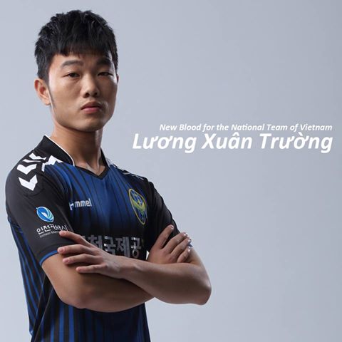 Incheon United khá tự hào khi Xuân Trường được gọi vào ĐT Việt Nam.