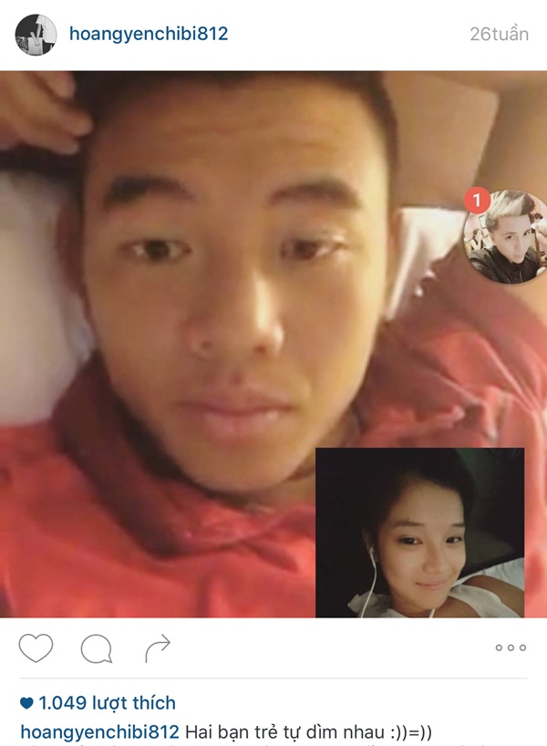 
Hoàng Yến Chibi dìm hàng bạn trai khi đang facetime với nhau.
