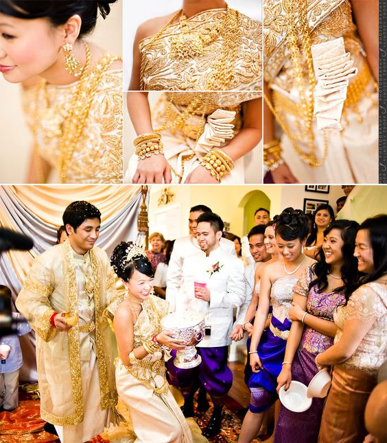 
Đám cưới truyền thống ở Campuchia
