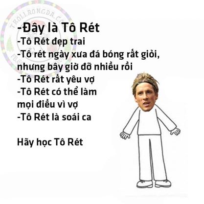 Torres là một soái ca đích thực.