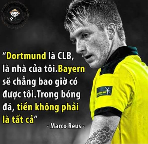 Marco Reus là biểu tượng của sự trung thành.