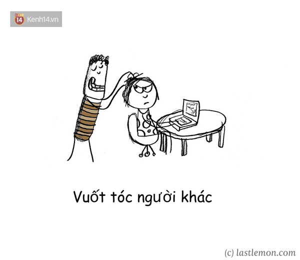 Nhiều người không thoải mái khi bị vuốt tóc đâu!