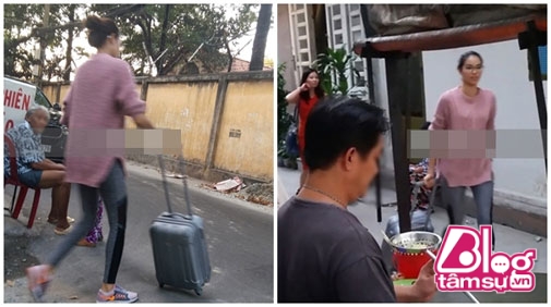 
Hình ảnh Phạm Hương tự di chuyển hành lý ngay khi về nước khiến người hâm mộ hết lòng khen ngợi.
