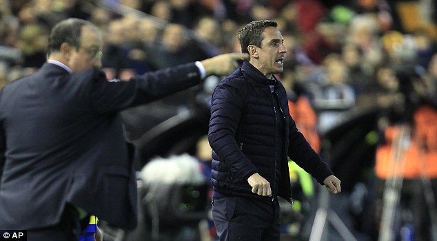 
Gary Neville đã có 1 trận đấu hay ở La Liga.
