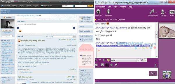 2006:  Blog Yahoo 360 và Yahoo Messenger thống lĩnh thị trường.