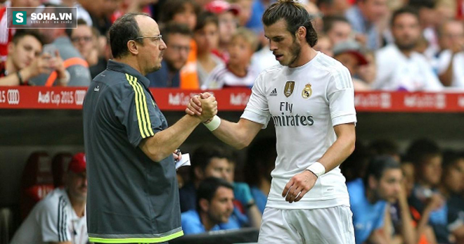 
Số phận của Gareth Bale thay đổi từ khi Benitez đến Real Madrid.
