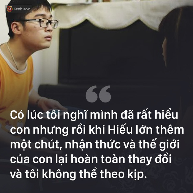 Tâm lý Hiếu cũng diễn biến rất phức tạp. Dù luôn theo sát con nhưng có những lúc, chị Mai Anh vẫn thấy cậu là một ẩn số khó nắm bắt.