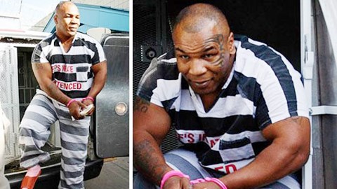 
Mike Tyson từng phải ngồi tù vì cưỡng bức một phụ nữ.
