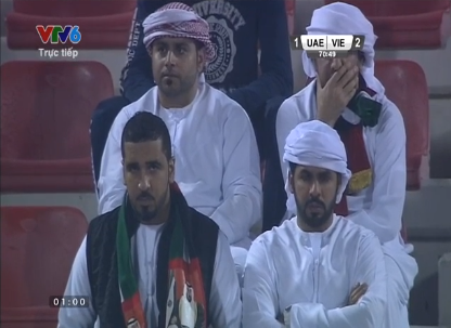 
NHM U23 UAE vô cùng lo lắng.
