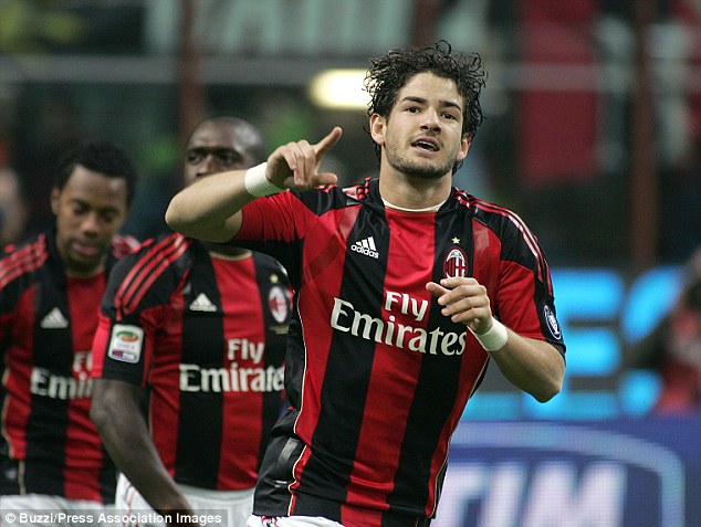 Pato từng là một sát thủ lợi hại trong màu áo AC Milan.