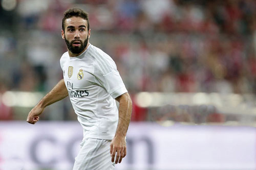 Hậu vệ: Daniel Carvajal (Real Madrid, 1992).