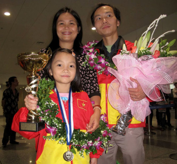 Cẩm Hiền xuất sắc giành HCV lứa tuổi U8 giải cờ vua trẻ vô địch thế giới
