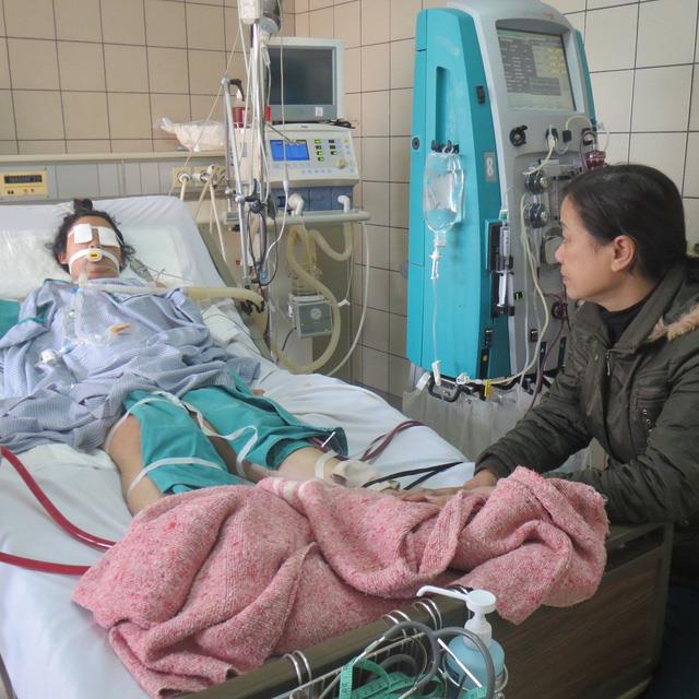 
Bệnh nhân mắc bệnh tim tại bệnh viện Bạch Mai, Hà Nội.
