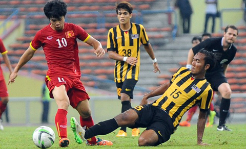 
U23 Việt Nam với Công Phượng từng vượt qua Malaysia.
