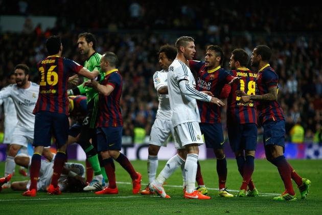 
El Clasico những năm gần đây để lại ấn tượng vì sự xấu xí hơn là cái đẹp trong bóng đá.
