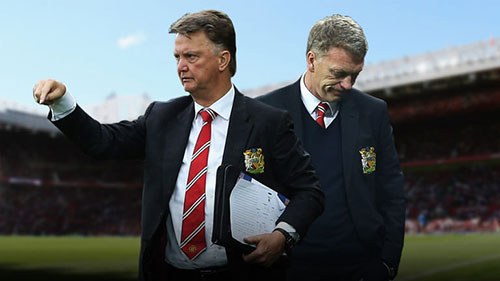 Van Gaal thậm chí còn thắng ít hơn so với Moyes