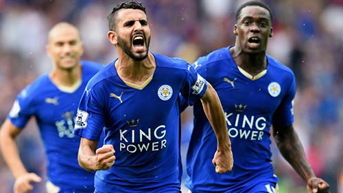 
Mahrez đang là linh hồn của Leicester.
