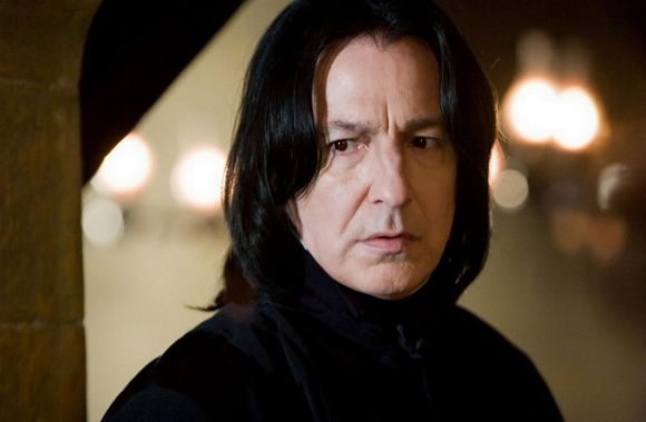 
Alan Rickman trong series Harry Potter.
