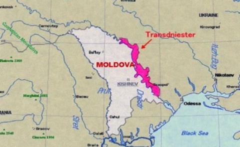 Pridnestrovia là nước cộng hòa ly khai nằm giữa Moldova và Ukraine