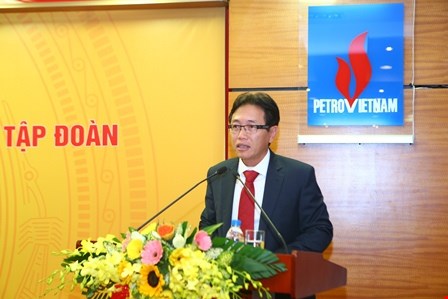 Ông Nguyễn Vũ Trường Sơn phát biểu nhậm chức.