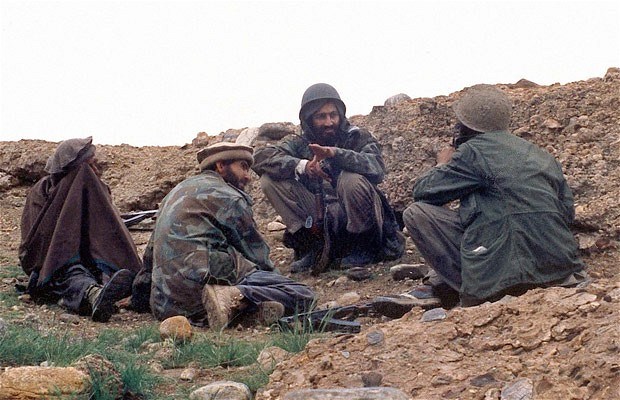 Bin Laden ở Afghanistan trong năm 1989 (Nguồn: Telegraph)