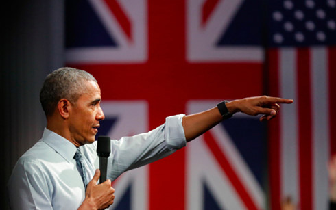 
Tổng thống Obama đã lần đầu tiên nói rõ quan điểm của mình về Brexit. (Ảnh: AP)
