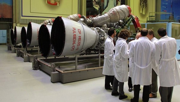 
Nhà máy chế tạo động cơ tên lửa RD-180 của Nga.
