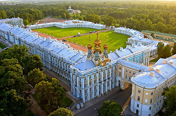 Cung điện Catherine, Saint Petersburg - nơi lắp đặt căn phòng hổ phách