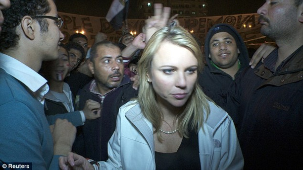 Nữ phóng viên Lara Logan của đài CBS Mỹ đã trở thành nạn nhân của Taharrush gamae hồi năm 2011.