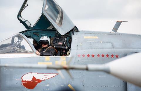 
Máy bay chiến đấu Nga trở về từ Syria
