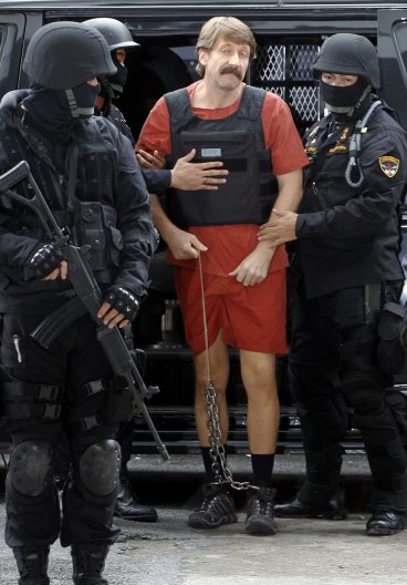 Ông trùm buôn lậu vũ khí người Nga Viktor Bout. Ảnh: Reuters