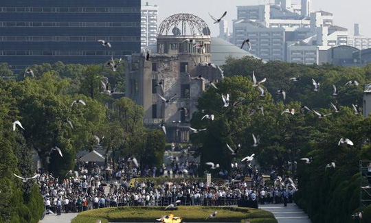 Ông Obama sẽ không xin lỗi vụ ném bom Hiroshima - Ảnh 1.