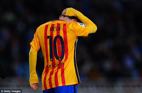 
Messi tiếp tục có trận đấu không thành công.
