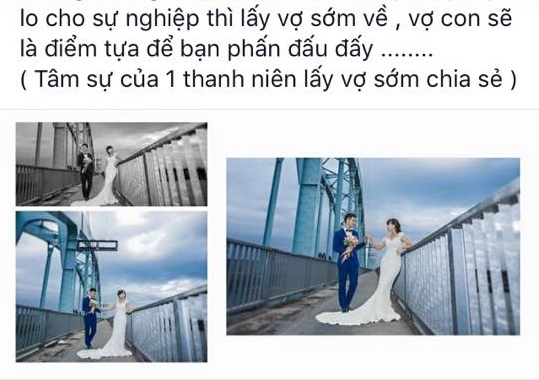 Những dòng tâm sự hài hước nhưng sâu sắc, đáng suy ngẫm của chàng trai mới lập gia đình