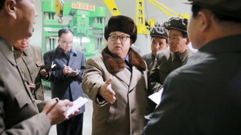 
Nhà lãnh đạo Triều Tiên Kim Jong Un
