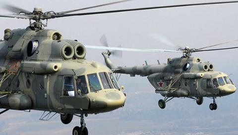 Thái Lan đã mua số lượng ít máy bay trực thăng đa năng Mi-17V5 của Nga