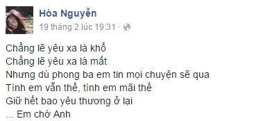 Hòa Minzy: Chẳng lẽ yêu xa là khổ?