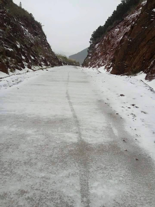 Con đường trắng tuyết, một khung cảnh chỉ nghĩ có ở nước ngoài nay đã có mặt tại... Quảng Ninh!