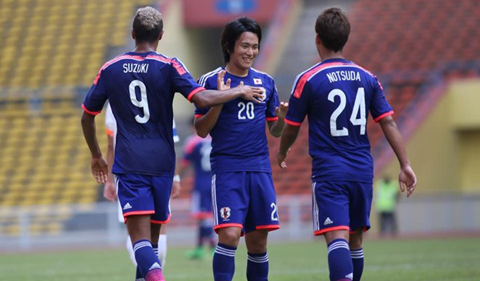 
U23 Nhật Bản có lối chơi kĩ thuật, ban bật như HAGL nhưng đẳng cấp cao hơn.

