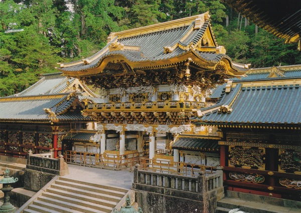 
Đền Toshogu nơi có bộ khỉ tam không của nghệ nhân Hidari Jingoro.
