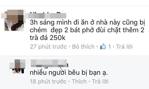 Nhiều cư dân mạng cũng cho biết từng ăn phở ở đây với giá cao