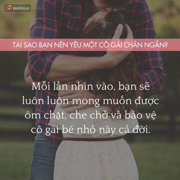 Thật khó kiềm chế thương yêu khi thấy những cô nàng chân ngắn nhỏ nhắn.