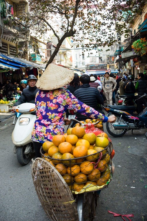 
Vội vã nhưng nhiều màu sắc.
