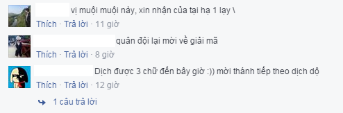 Những bình luận của cư dân mạng