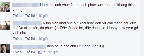 
Fan hâm mộ gửi lời chúc tới cặp Becks - Vic Việt Nam.
