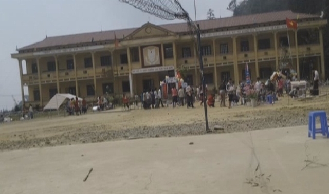 Trường tiểu học La Pan Tẩn, nơi hàng chục học sinh nữ bị gã bảo vệ Đỗ Văn Nam dâm ô trong suốt 3 năm qua