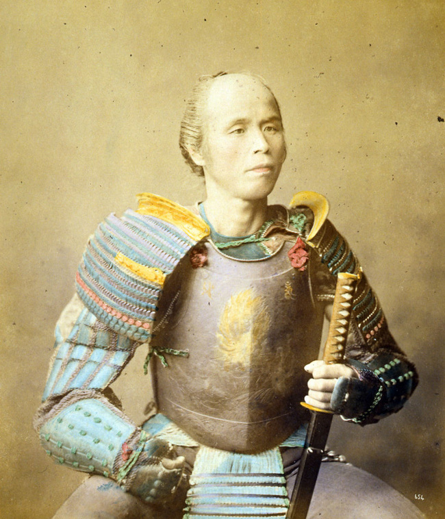
Những bức ảnh màu hiếm hoi còn lại về những võ sĩ samurai
